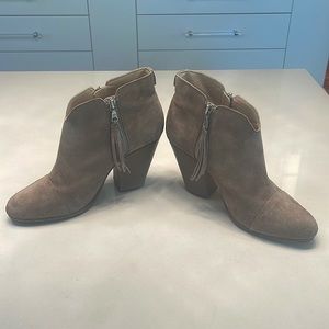 Rag & Bone Newbury suede bootie with tassel detail